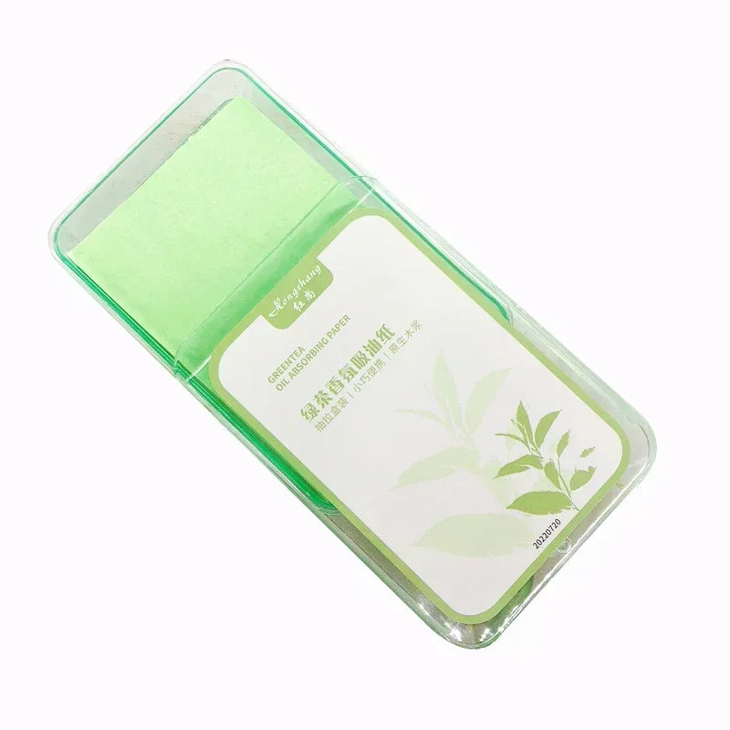 300PcsFace Oil Absorbing Paper Summer Oil Control Wipes Absorbing Sheet Oily Paper Face Cleansing Makeup Tool Face Oil Blotting Qme
