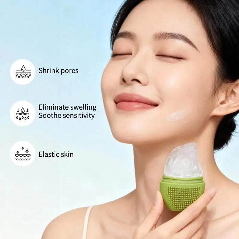 Cube Trays Ice Globe Balls Face Massager Wash 1 Mango Shape Facial Qme