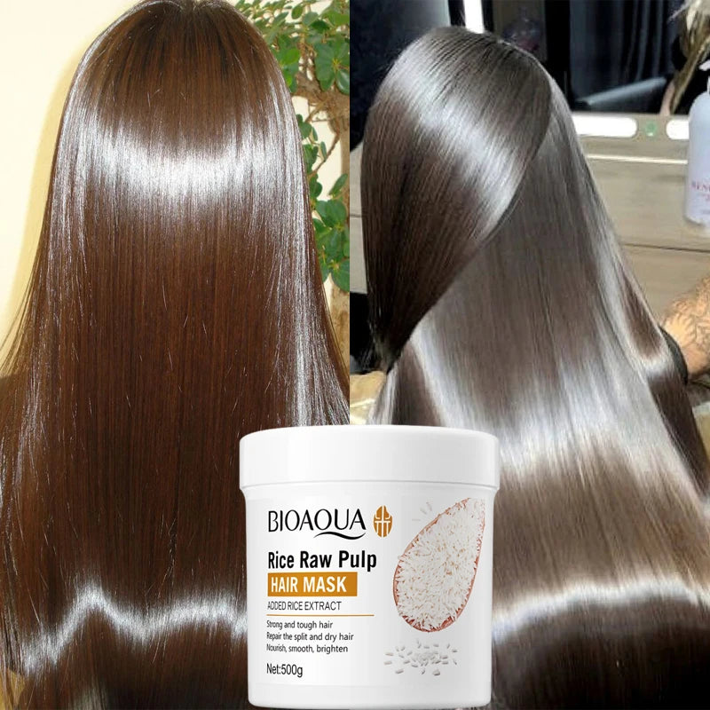 500G Magical Keratin Hair Mask 5 Seconds Repair Damaged Frizzy Hair Soft Smooth Shiny Nutrition Deep Moisturize Nourishing Hair Qme 1 can