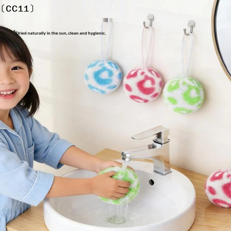 Soft Desktop Cleaning Ball No Shedding Tool Washbasin Faucet Brushed Qme