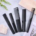5pcs Carbon Fiber Hair Combs Set-Professional Styling Brushes for Salon,Barber and Home Use,Styling Brushes|Durable Hair Brushes Qme 5pcs