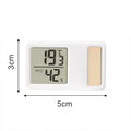Solar Power Temperature Humidity Meter Mini Portable Digital Qme S