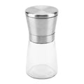 Stainless Steel Glass Manual Pepper Grinder Salt Pepper Mill Shaker for Kitchen Cooking Seasoning Tools Grinding Tool Qme Default Title