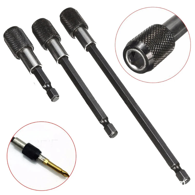 1 Hex Shank Quick Release Electric Drill Magnetic Screwdriver Bit Qme