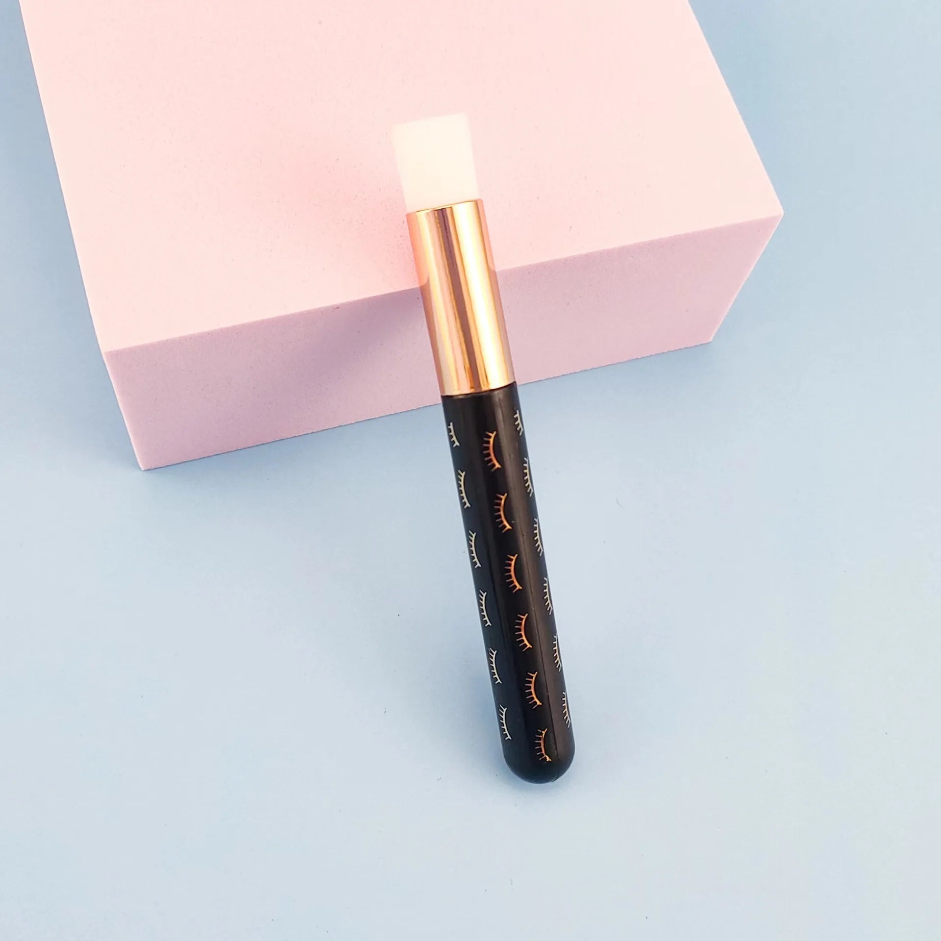 1 Eyelash Cleaning Brush Lash Extension Applicator Eyebrow Nose Qme 1PCS-Black China Mainland