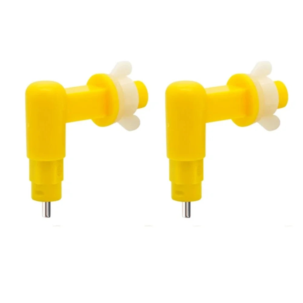 2/4/6pcs Automatic Chicken Waterer Needle Type Water Nozzle Leak-Proof Bird Feeder Poultry Waterer Farm Chicken Supplies Qme 2PCS