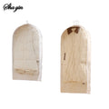 Wardrobe Organizer Bags Down Jacket Air Compression Hanging Bag with Zipper Clothes Dust Cover Bag Save Space Cloth Storage Bag Qme WHITE L