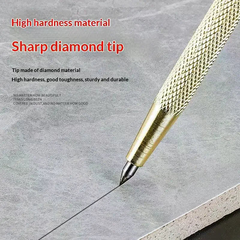1Pcs Tungsten Steel Alloy Tip Carbide Marker Engraving Pen For Glass Ceramic Metal Wood Engraving Hand Tools Scribing Pen Qme