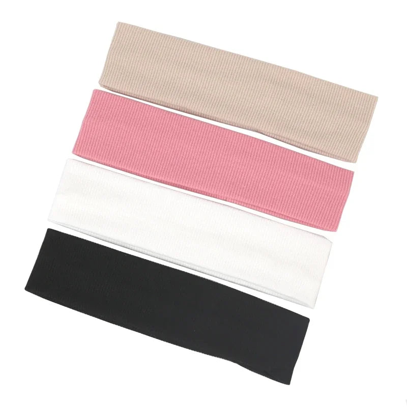 Simple Sports Headbands Women Cute Wash Face Make-up Fitness Running Qme A11