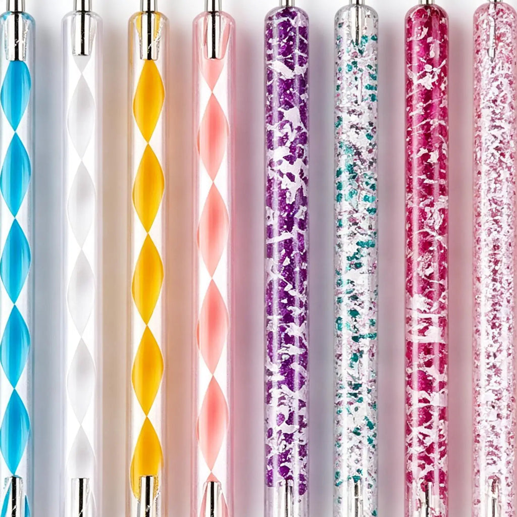 Nail Dotting Tool 10 Manicure Decorating Tools Painting Pens Women Qme