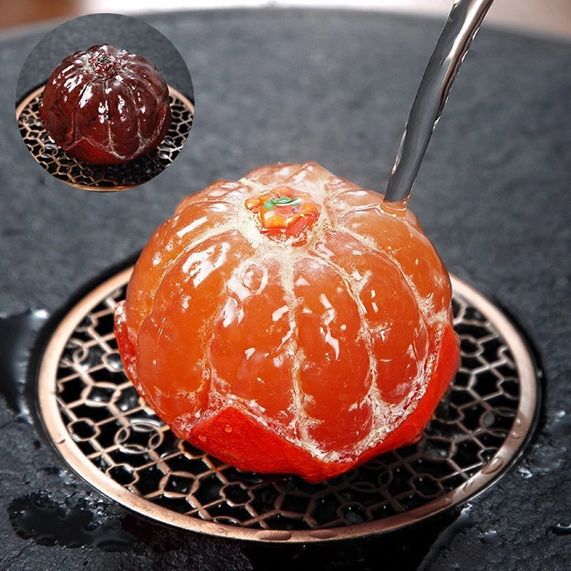 Shape Tangerine Made Resin Perfect As Beautiful Tea Lovers Qme C