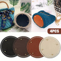 Round Bag Bottom Shaper Pad Metal Studs Purse Base Plate DIY Handbag Shoulder Bag Bottom Support Cushion Leather Craft Qme 4pcs