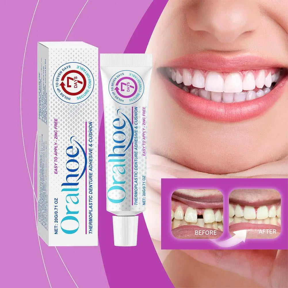 Denture Fastening Adhesive Thermoplastic Denture Adhesive Holds Dentures For Increased Comfort Dental Crowns Teeth Qme
