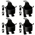 4pcs Three-in-one Car Seat Back Cup Holder, with Double-sized Hooks, Beverage Storage Rack, Universal Hanging Storage Rack Qme 4pcs