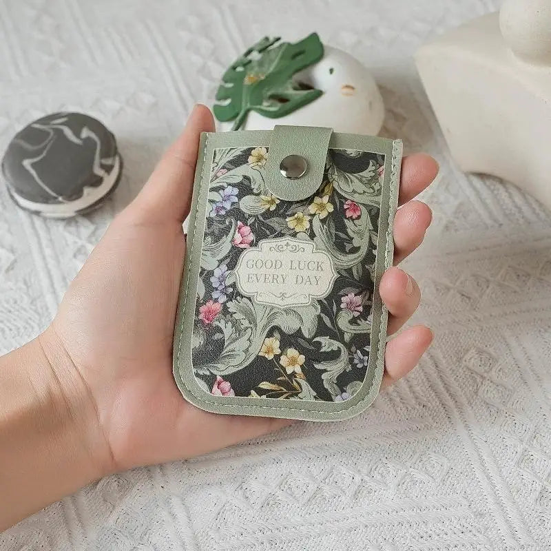 Portable Adorable Pull-out Card Holder Multiple Slots ID Bank Bus Qme 01