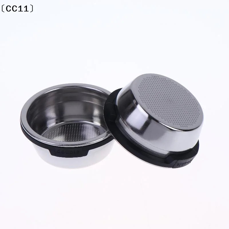 Double Cup Filter Basket Luxe ES601 ES701 Coffee Pressurized Porous Qme