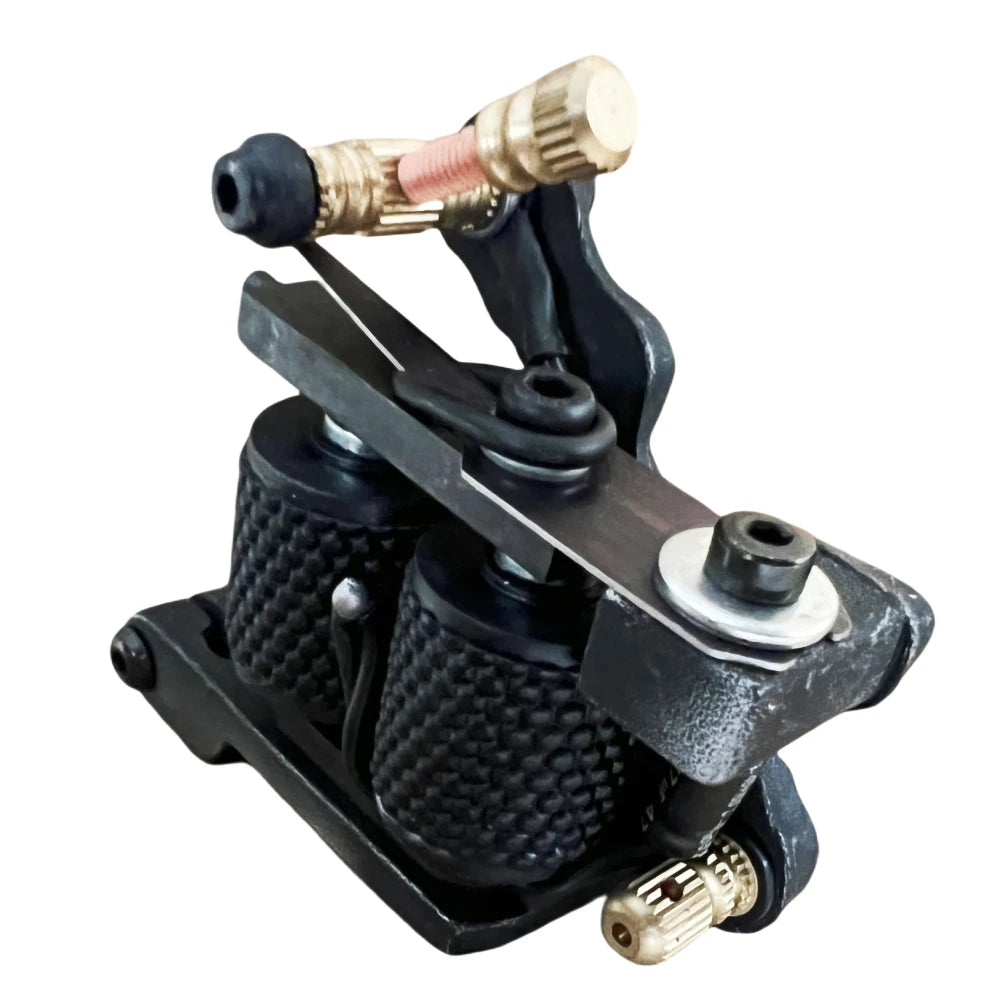 Wholesale Beginner 10 Wrap Coils Tattoo Machine Gun With Alloy Frame Classical Traditional Tattoo Gun Supply Qme
