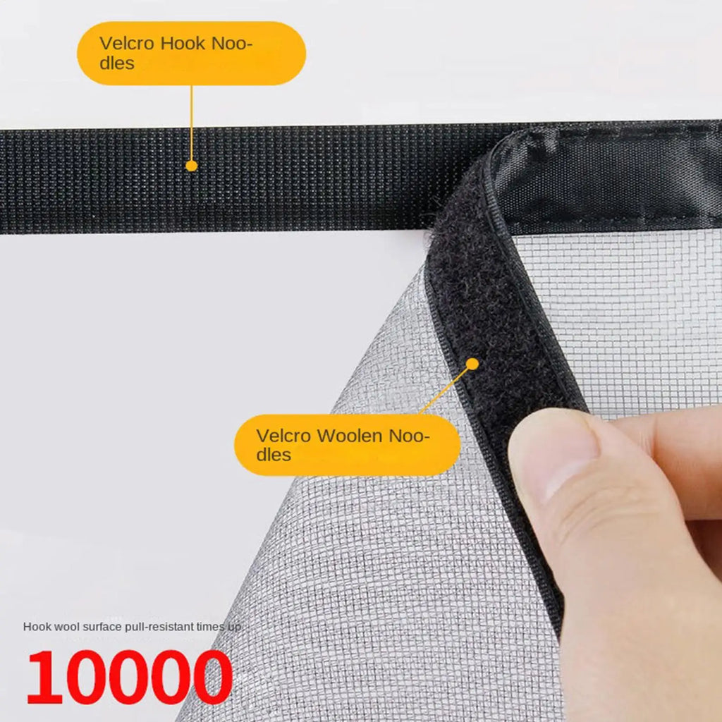 Window Screen Self Adhesive Gnat Netting Door Worm Homeowners Renters Qme
