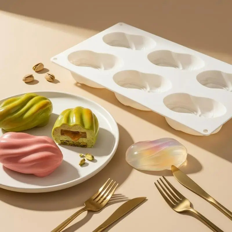 Pistachios Design Food Grade Silicone Chocolate Mold French Mousse Qme
