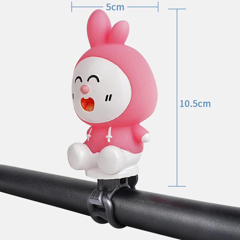 Cartoon Bike Horn Outdoor Squeeze Clearly Sound Bells Childrens Kid Qme F