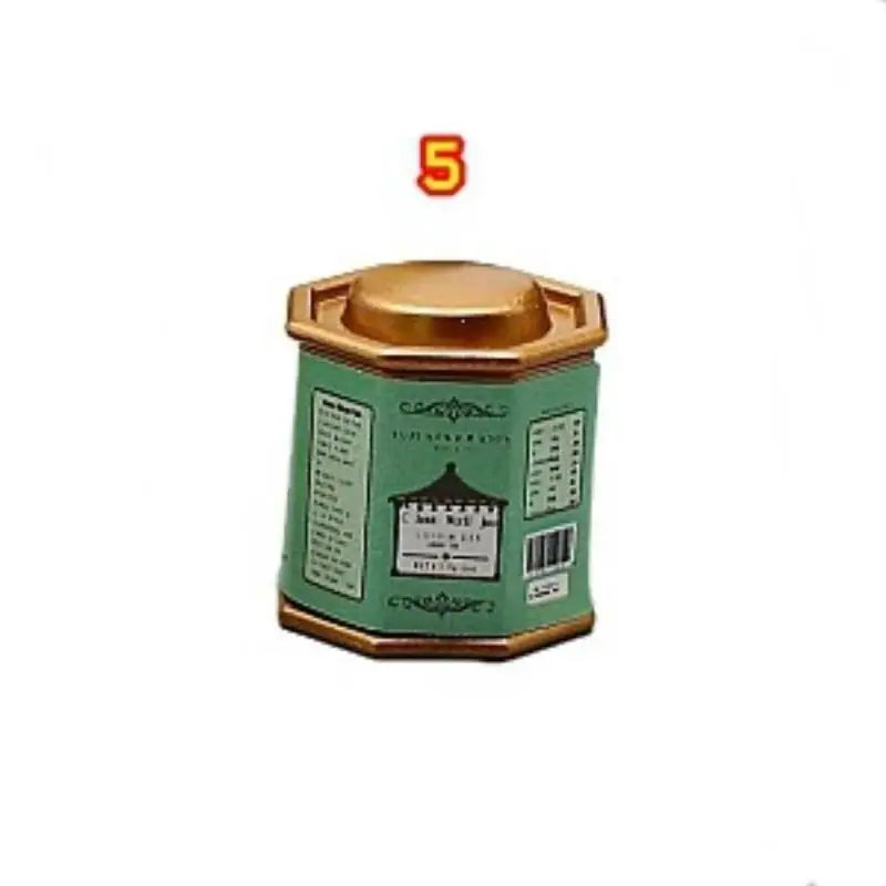 Doll House Coffee Can Tea Model Simulation Item Ornament Miniature Qme A5