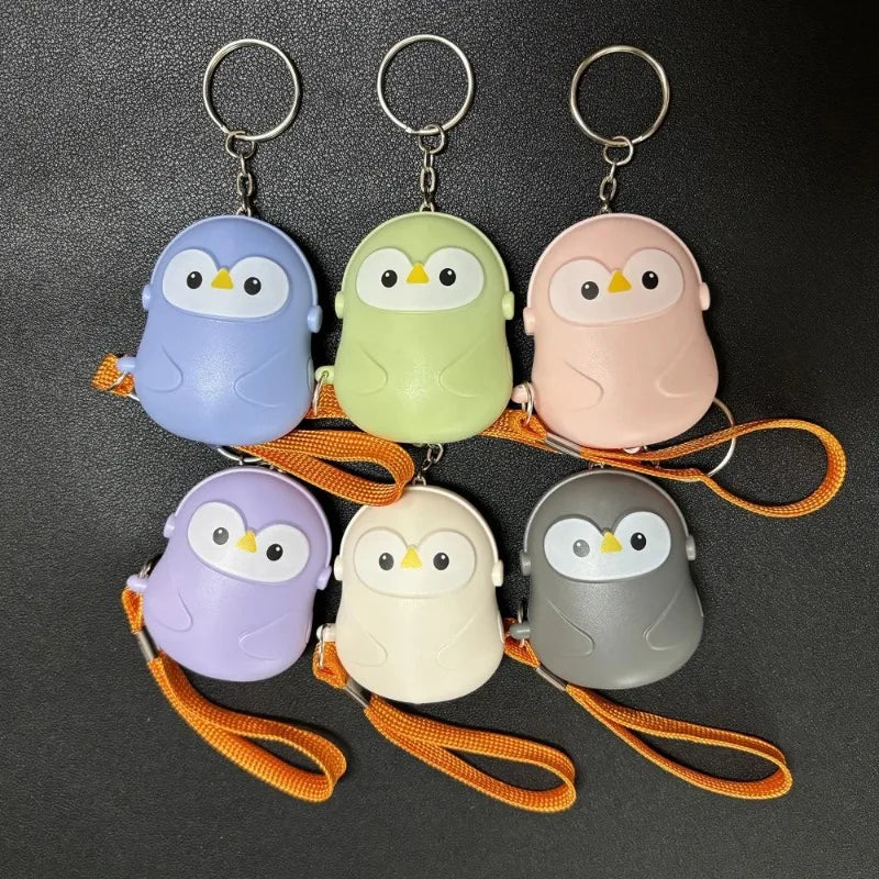 2PCS New Women's Self-Defense Personal Alarm Anti-Robbery Device Outdoor Siren for Personal Safety Qme