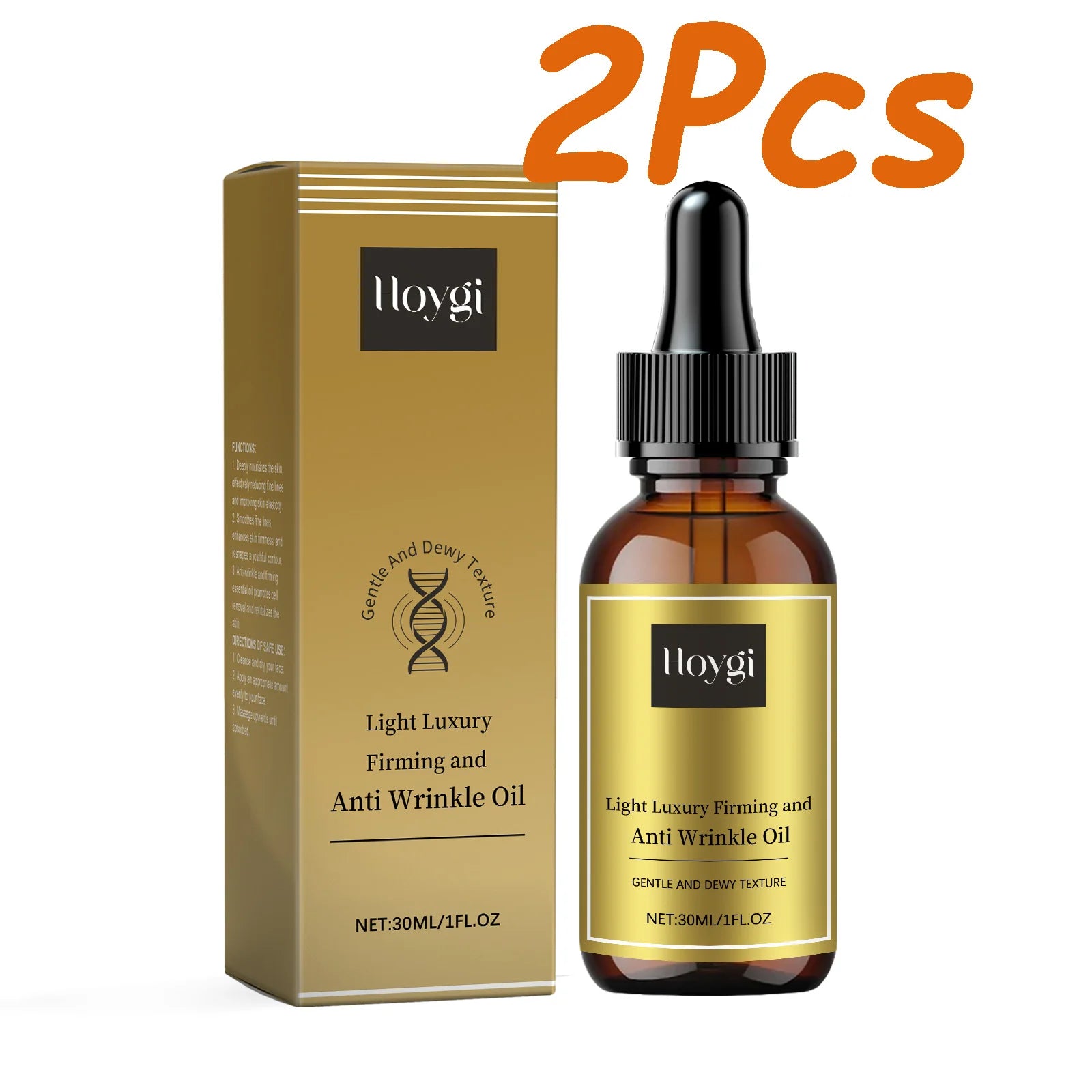 Firming Facial Care Oil Lifting Anti Wrinkle Lightens Lines Tightens Skin Nourishing Smoothing Soften Brightening Face Serum Qme 60ml Boxed