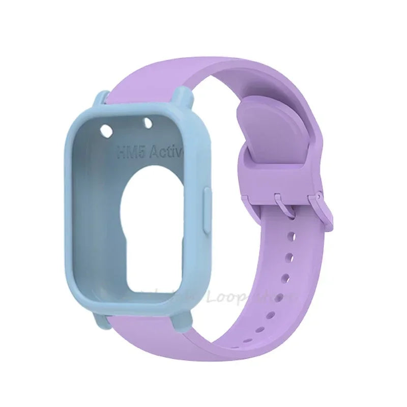 Silicone Case Strap Redmi Watch 5 Lite Active Repacement Bracelet