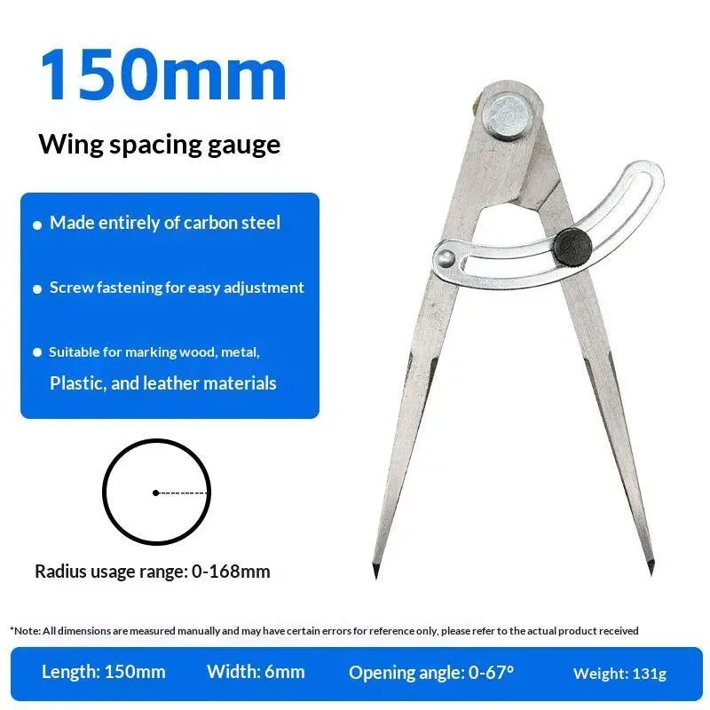 Adjustable Lock Stainless Steel Wing Divider Anti-rust Precision Qme C