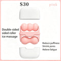 Dual-head Ice Roller Facial Skin Rejuvenation Device Home-use Frozen Qme pink
