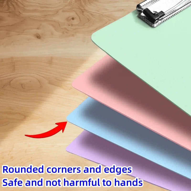 Simple A5 Bill Clipboard Memo Pad Clip Board Loose-leaf Notebook File Writing Pad Clamps Paper Holder Office School Supplies Qme