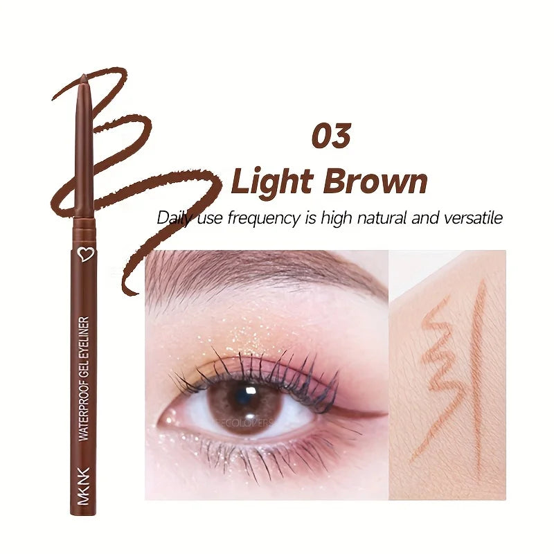 Makeup Long-lasting Eyeliner Pencil Waterproof High Pigment Eyeshadow Eye Liner Pen Women Fashion Color Makeup Tools Qme 03