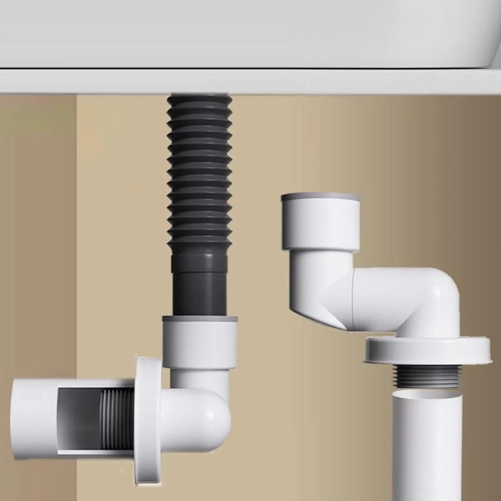 Wall Drain Pipe Odor Preventer Bathroom Kitchen Backflow Sink Plug Qme