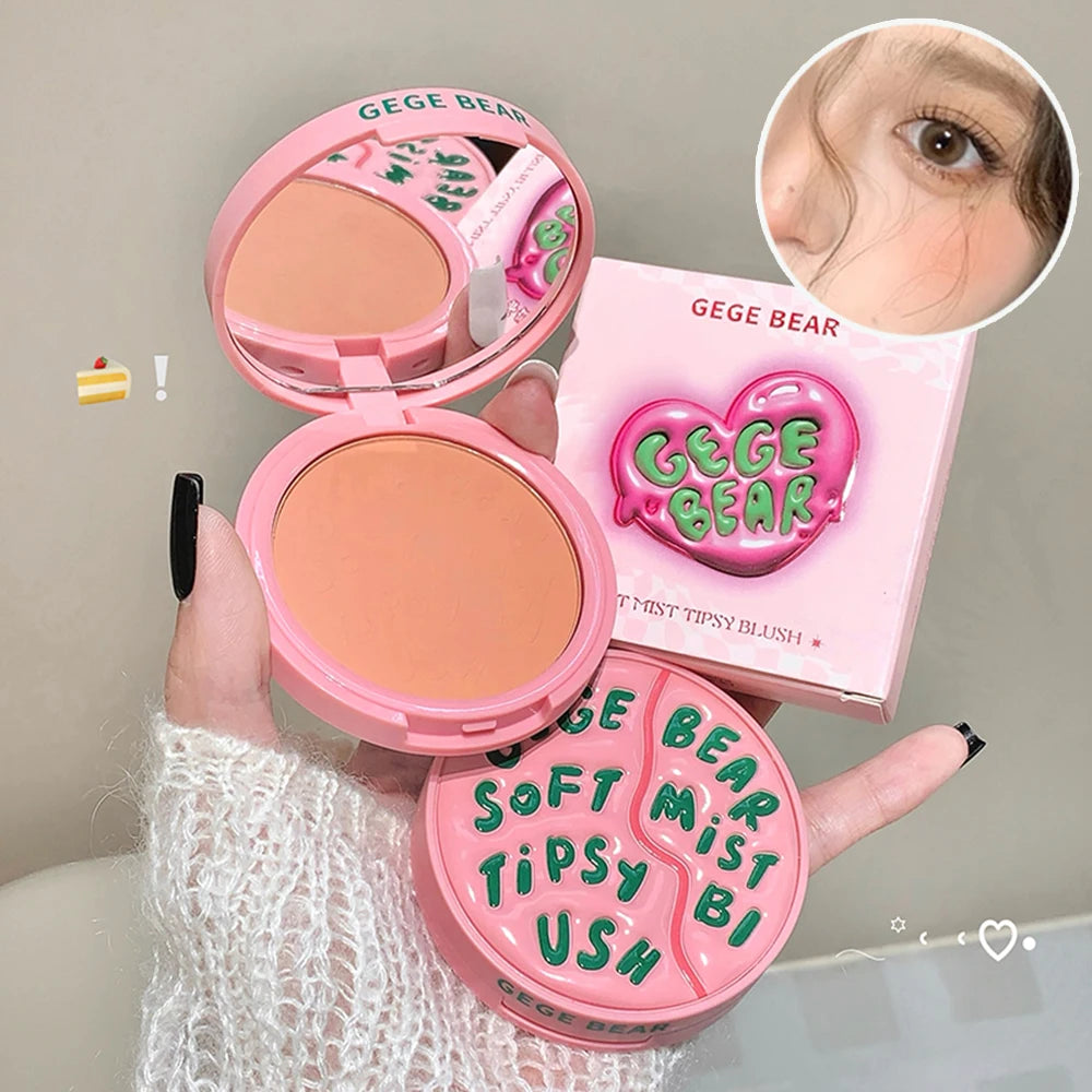 Gege Bear Vitality Blush Natural Low Saturation Shrinking Expanding Qme