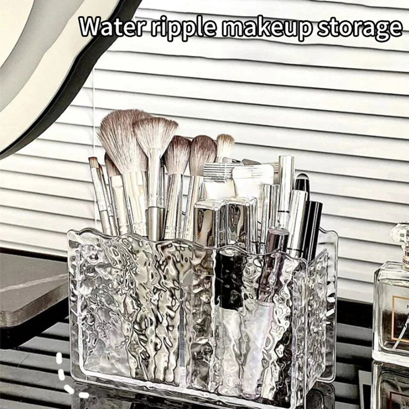 Eyebrow Pencil Bathroom Storage Display Stand 2 Holes Cosmetic Box Qme