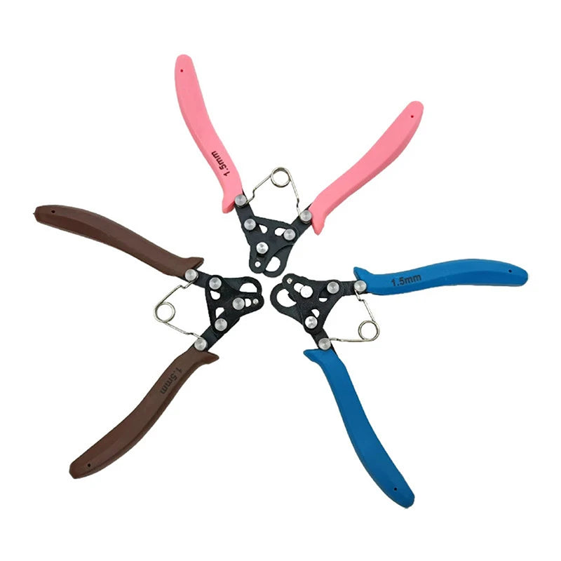 1.5/2.25/3mm Wire Rolling Plier Set For Wire Winding Bending Repair Jewelry Making Tool Round Nose Pliers For Wire Ring Wrapping Qme