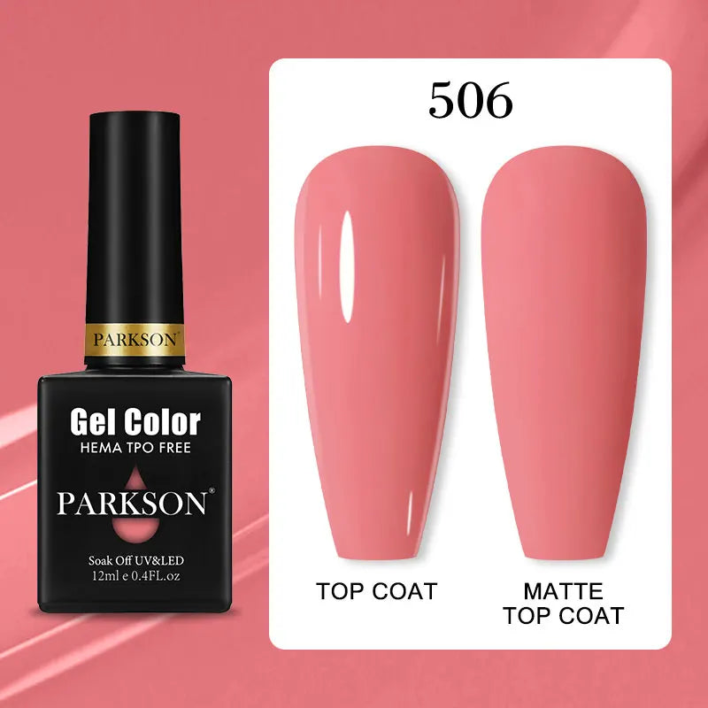 Parkson Colorful Nail Gel Polish Lacquer Soak Off UV LED Long Lasting