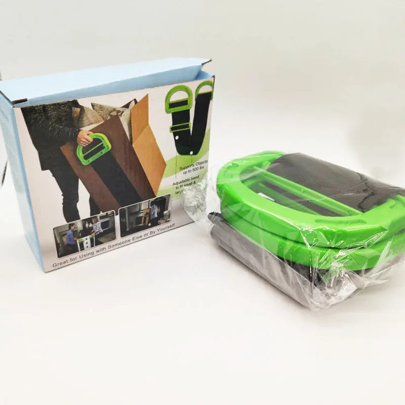 Clever Carry Portable Moving Rope Carrying Strap Tie Wraps Qme black