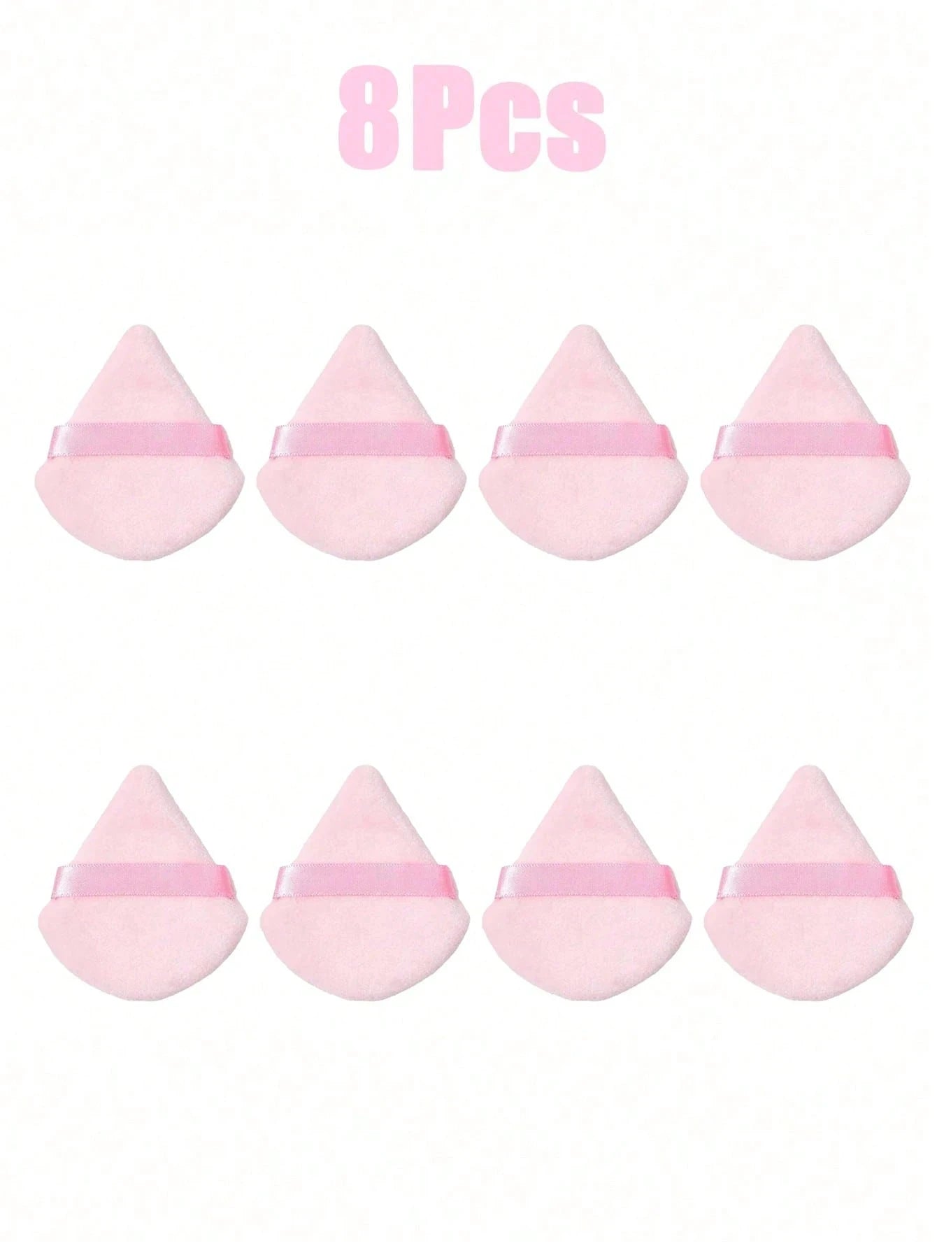 50 24 15 5 1 Triangular Powder Puff Reusable Multi-functional Makeup Qme 8Pcs
