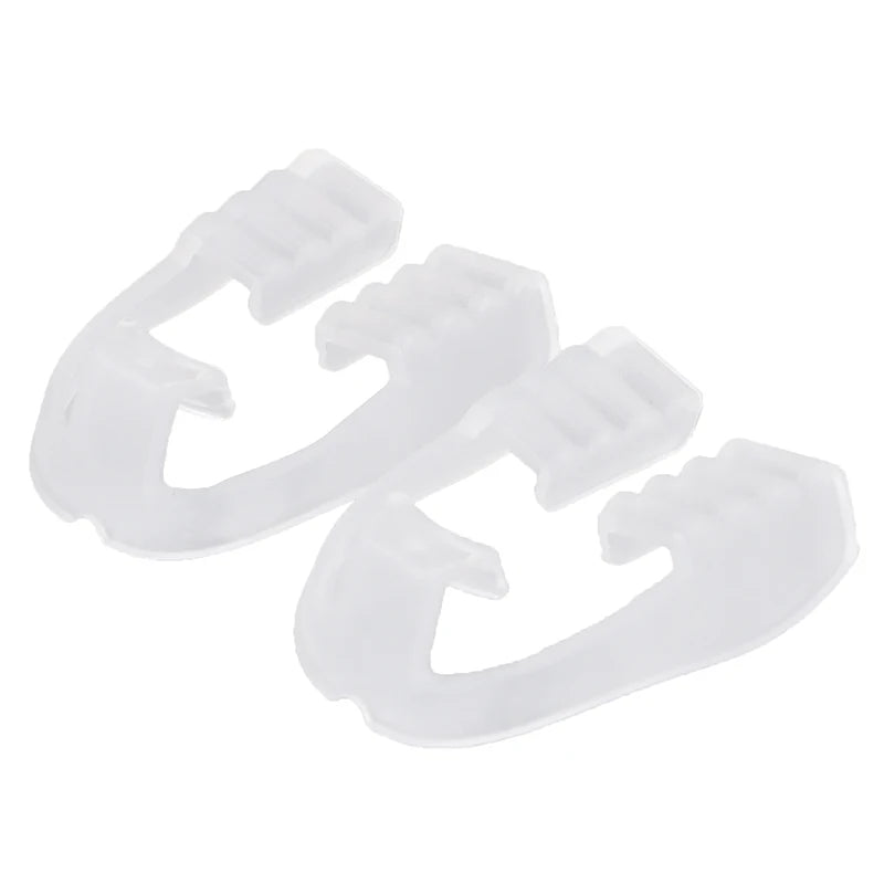 2Pcs Teeth Grinding Guard Sleep Mouthguard Splint Clenching Protector Tools. Qme