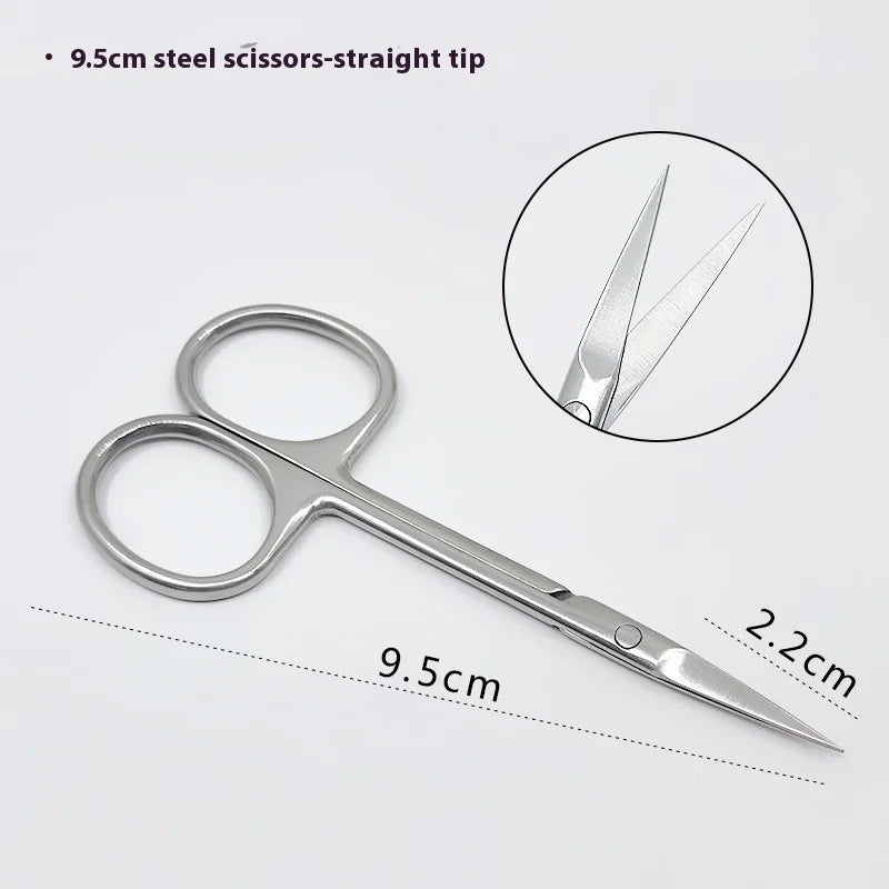 Gold Handle Scissors Ophthalmology Shears Double Eyelids Rapid Qme a