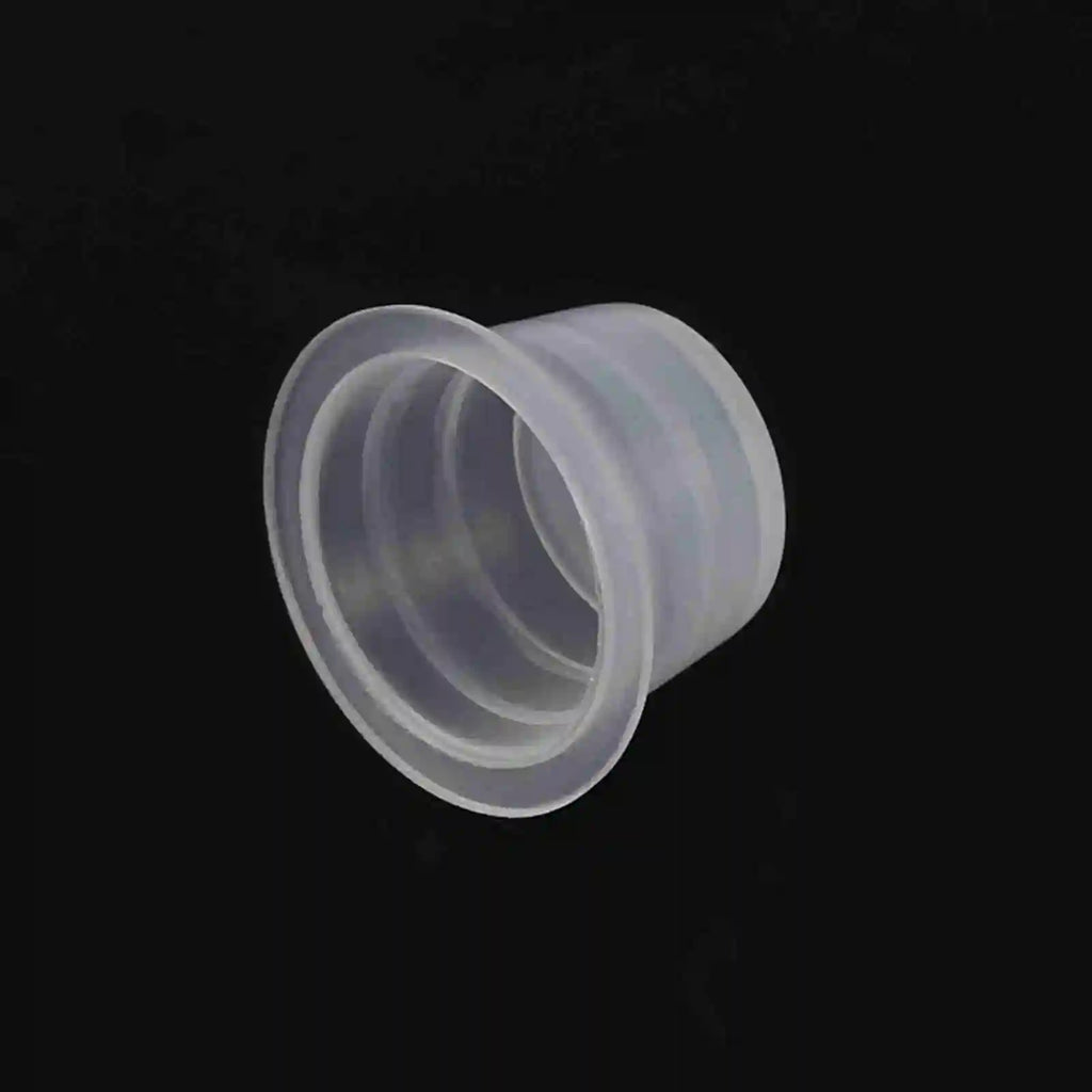 100pcs/Set Tattoo Ink Cup Pot Medium Large Plastic Microblading Pigment Accessories Tattoo Pigment Ink Cup Qme