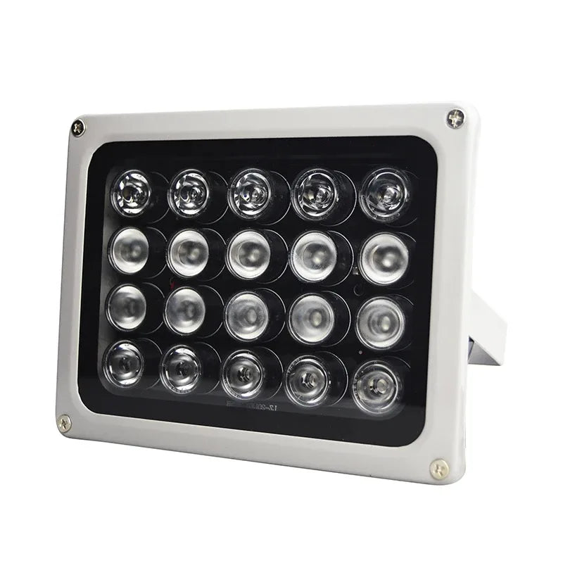 1PCS 30W LED Security Light Motion Sensor Outdoor Floodlights for Parking Lot License Plate Recognition Night Vision Qme