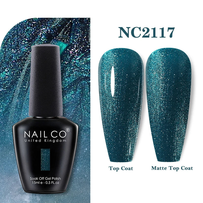 NAILCO Rubber Base Gel Polish Milky Pink Jelly White Beige 6Colors
