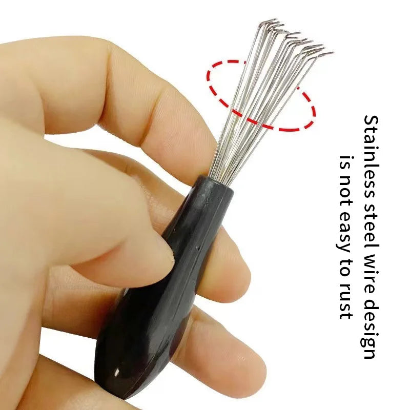 Comb Hair Brush Cleaner Plastic Metal Cleaning Remover Embedded Tool Qme