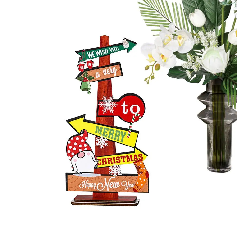 Christmas Tree Desk Decor Farmhouse Table Centerpiece Tabletop Qme A China Mainland