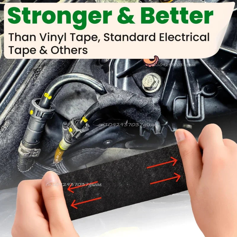 Electric Insulating Tape Automotive Cloth Tape Sound Absorbing Tape Heat Resistance MaskingTape Waterproof SealingTape Qme