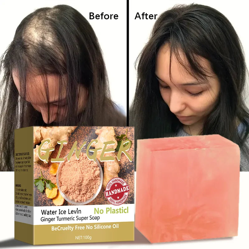Turmeric Super Soap Shampoo Cold Process Soap Shampoo Shampoo Bar Pure Plant Shampoo Shampoo Hair Treatment Qme