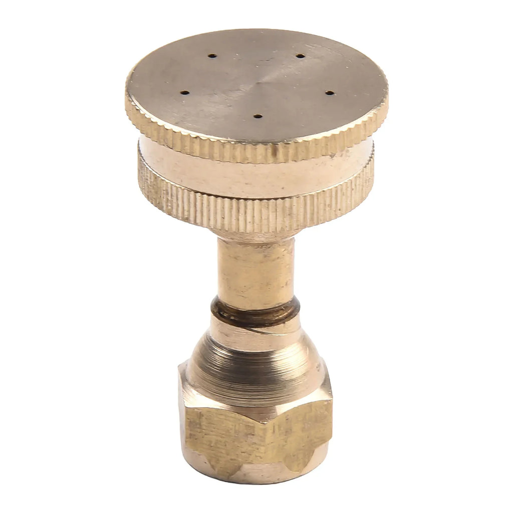 Garden Sprinkler Adjustable 5Hole Brass Sprayer Nozzle M14 Atomizing Spray Fitting Hose Fitting Straight Curved Nozzle Qme Straight