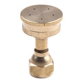 Garden Sprinkler Adjustable 5Hole Brass Sprayer Nozzle M14 Atomizing Spray Fitting Hose Fitting Straight Curved Nozzle Qme Straight